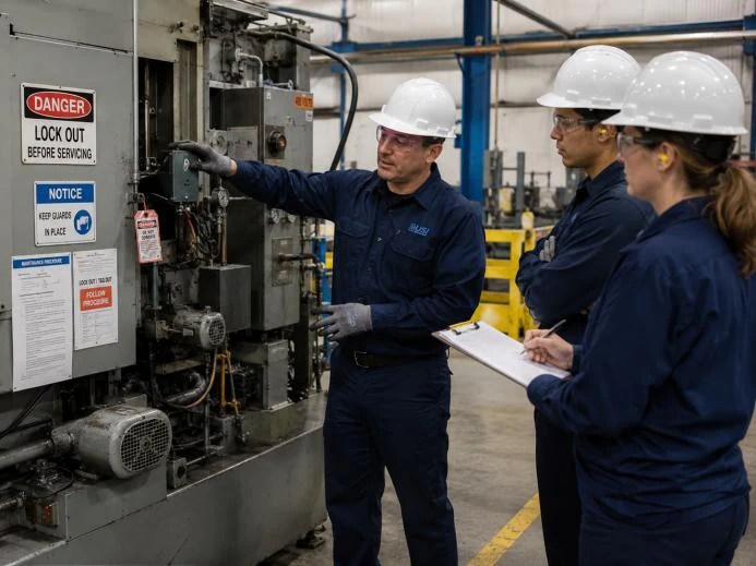 Transmission de connaissances auprès d’un équipement industriel